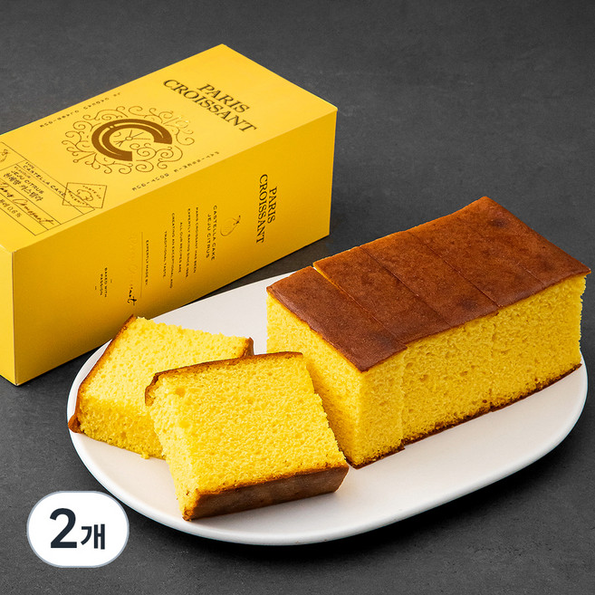 파리크라상 카스테라 천혜향, 240g, 2개