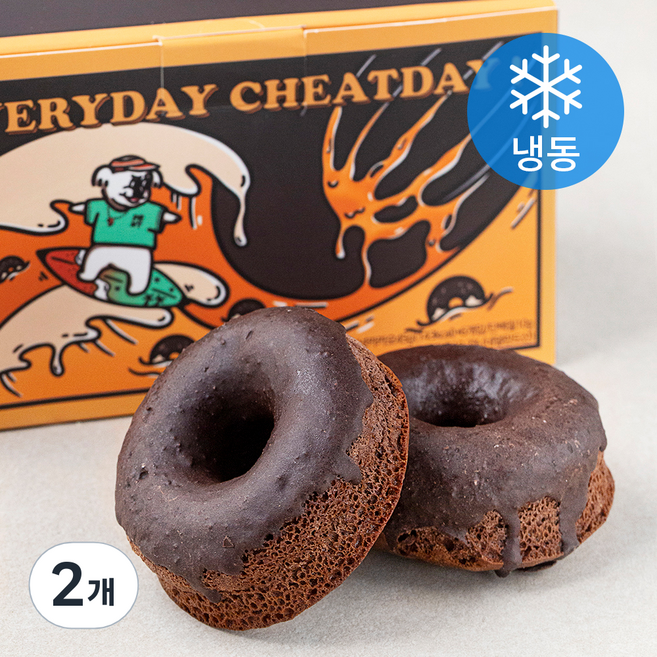 프로넛 카카오 도넛 (냉동), 45g, 6개입, 2개