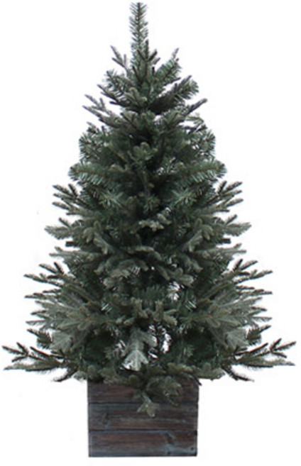 프리미엄 전나무 무장식 트리, 그레이