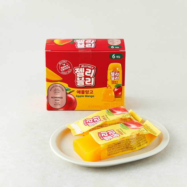 쉐프엠 젤리블리 애플망고, 60g, 1개, 6개입