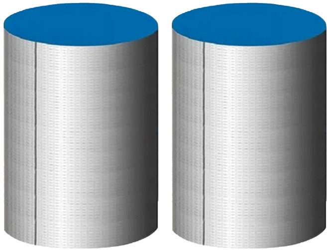 小麥購物 丁基防水膠帶 Y759 500 x 20cm 2個, 1組