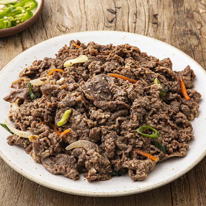 꾸브닝 인생양념 고기듬뿍 소불고기, 800g, 1개