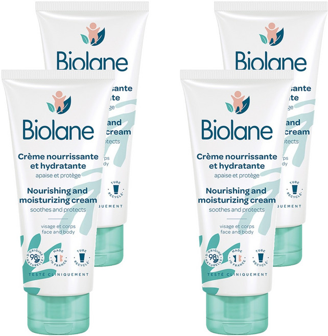 비올란 너리싱 모이스처라이징 크림, 100ml, 4개