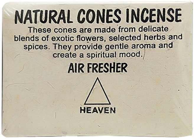 尼泊爾 LOTUS 天然手工香薰塔香, 天堂 HEAVEN