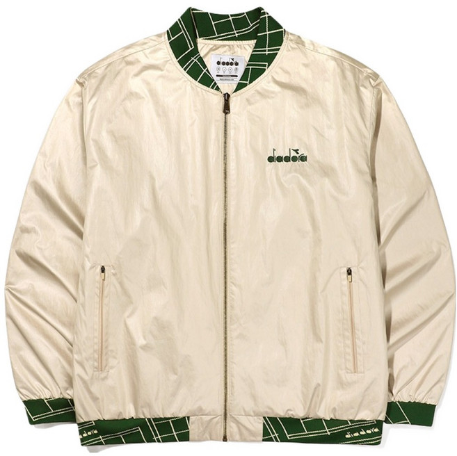 디아도라 테니스 우븐 봄버 자켓