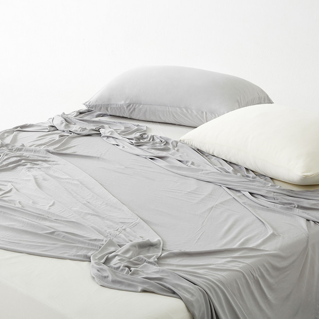 라뽐므 쏘쿨 냉감 홑이불 2p, 아이스그레이