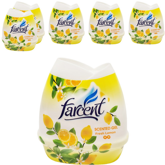 Farcent 花仙子 花語香膏, 檸檬, 200g, 6個