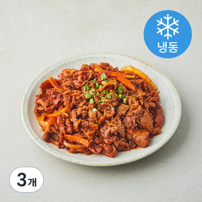 미드운 제육볶음 (냉동), 350g, 3개