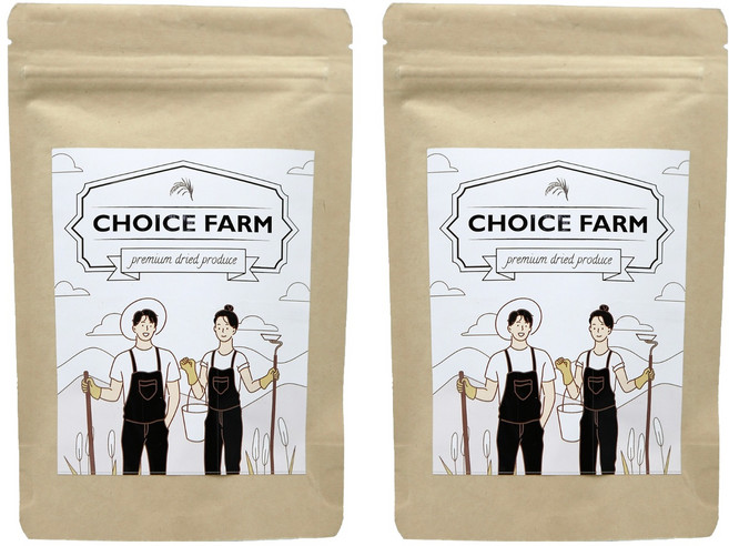초이스팜 토핑용 간편 건조 오렌지 껍질, 100g, 2개, 1개입