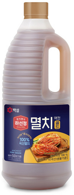 하선정 멸치액젓 골드, 2.5kg, 1개