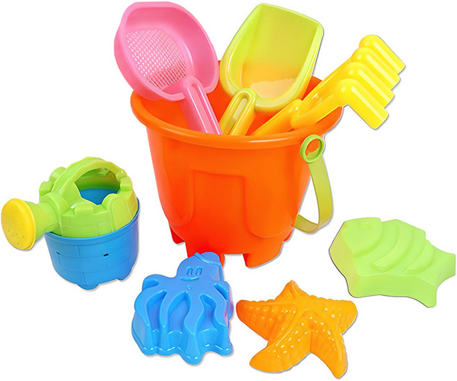 양동이 모래놀이 세트, 랜덤 발송, 1세트, 300g