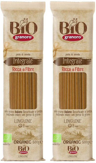 그라노로 유기농 통밀 링귀네, 500g, 2개
