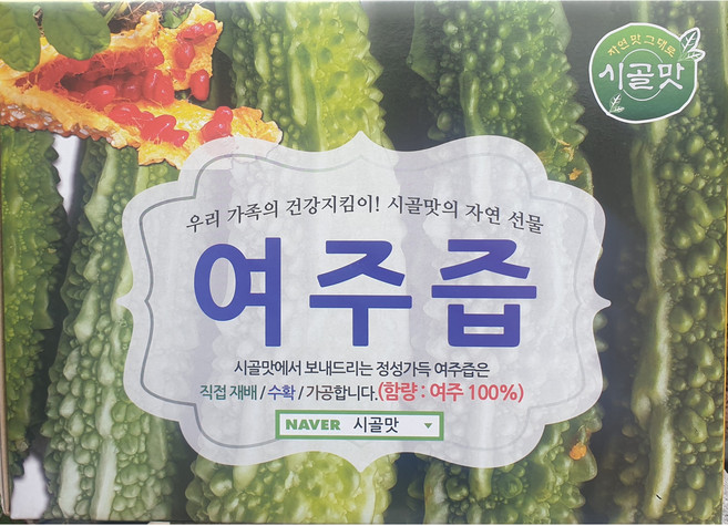 시골맛 여주즙, 5.4L, 1개