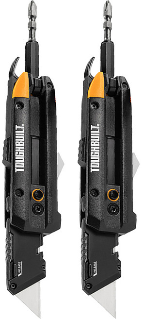 TOUGHBUILT 多用途折疊刀 含鑽頭 TB-H4-12-IM, 2個