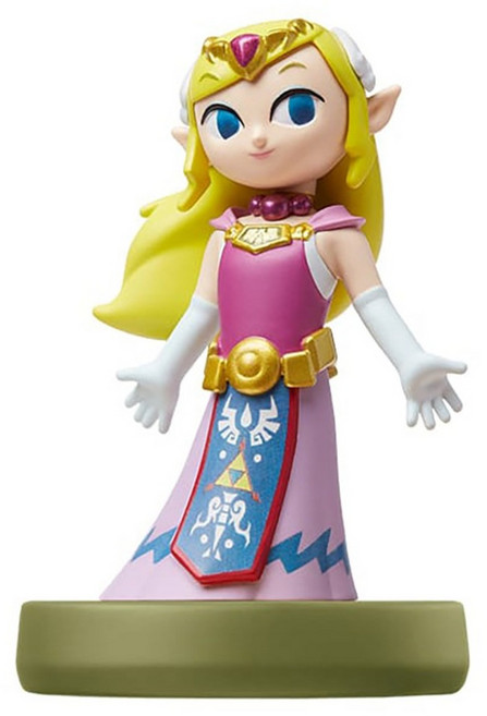 Nintendo 任天堂 amiibo 薩爾達公主 風之律動, 粉色 + 黃色, 1個