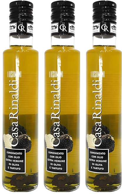 까사리날디 블랙 트러플 엑스트라 버진 올리브 오일, 250ml, 3개