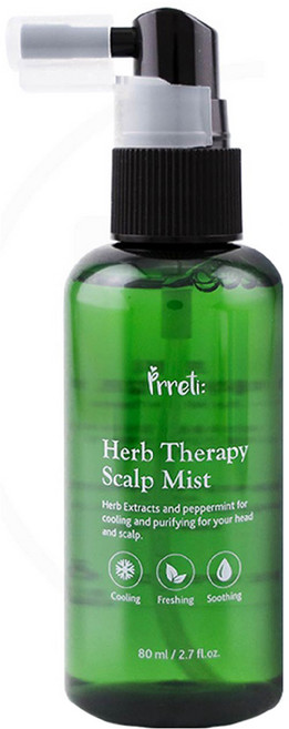 Prreti 頭皮呼吸植萃噴霧, 80ml, 1瓶