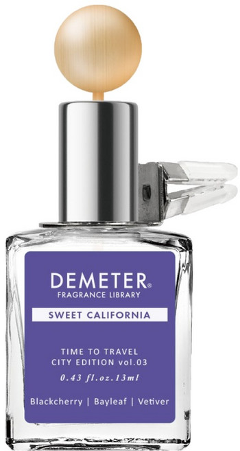 DEMETER 旅行版車用擴香 13ml, 甜蜜加州, 1個