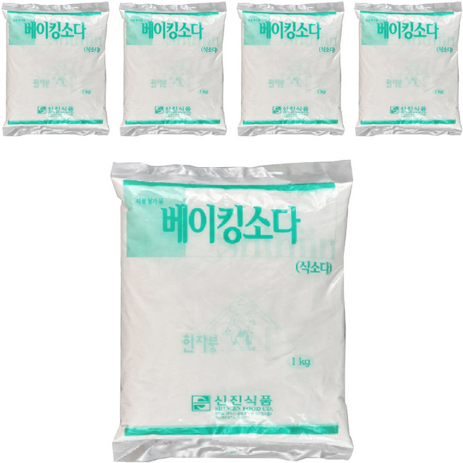 新進食品小蘇打, 1kg, 5個