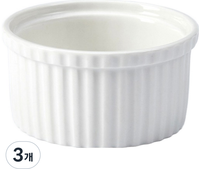 해피정 코리아 소스볼 레미킨 중 85ml, 화이트, 3개