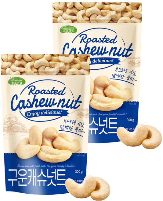 하루견과 구운 캐슈넛트, 300g, 2개