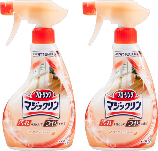 Kao 花王 Magiclean 魔術靈 地板清潔噴霧, 400ml, 2瓶