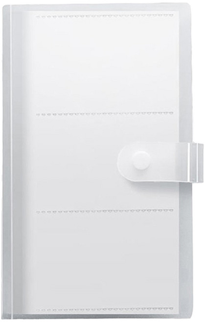 마다꾸미 대용량 명함정리수첩 명함첩 120매, 투명, 3단