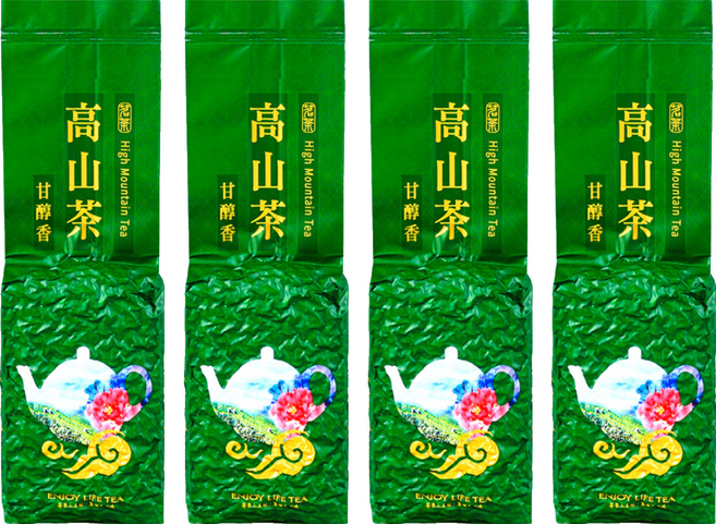 龍源茶品 鑫龍源 杉林溪精選醇萃甘韻高山烏龍茶葉 附提袋, 1組, 150g, 4包