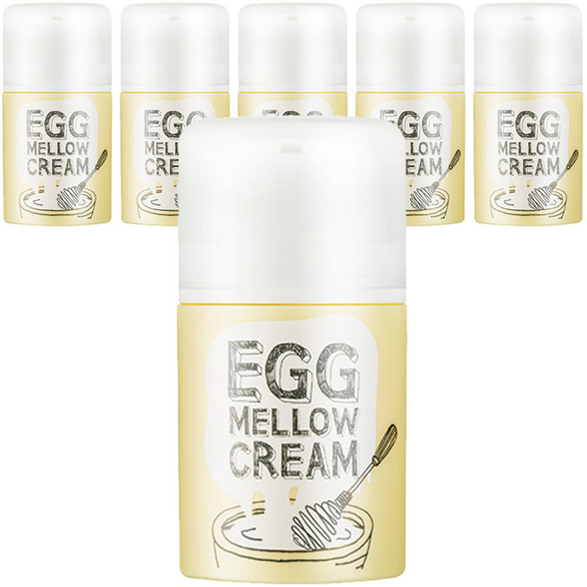 투쿨포스쿨 에그 멜로우 크림, 50g, 6개