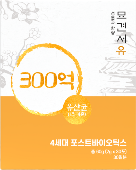 묘견서 반려동물 영양제, 장건강/유산균, 2g, 30개