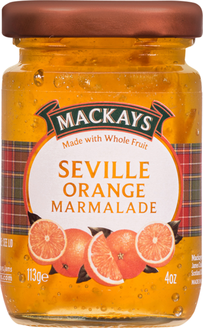 MACKAYS 梅凱 蘇格蘭塞維利亞橘子果醬, 113g, 1罐