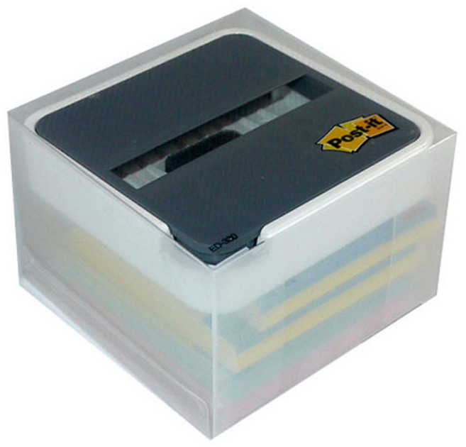 포스트잇 팝업 엣지 디스펜서 ED-330, 혼합색상, 400매, 1세트