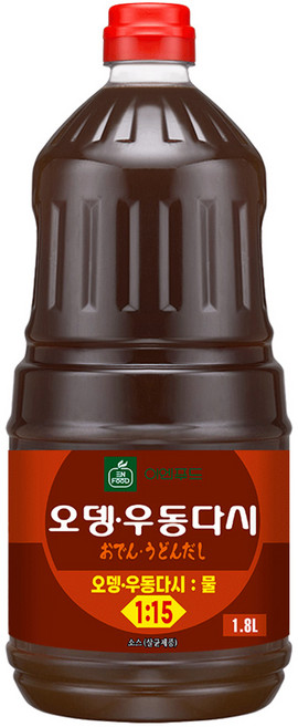 이엔푸드 오뎅 우동다시, 1.8L, 1개