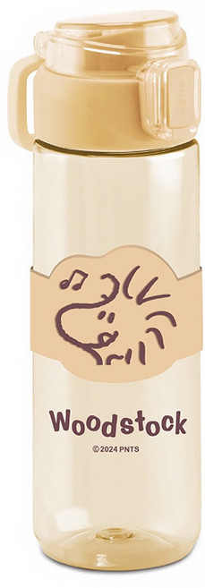 PEANUTS 史努比 輕巧手提水壺 OB00386, 奶油黃, 720ml, 1個