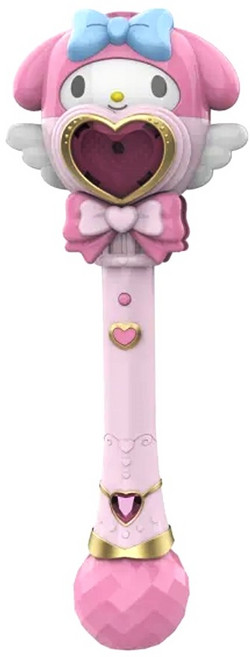 MY MELODY 美樂蒂 聲光魔法泡泡棒 3歲以上, 美樂蒂 粉色, 1支