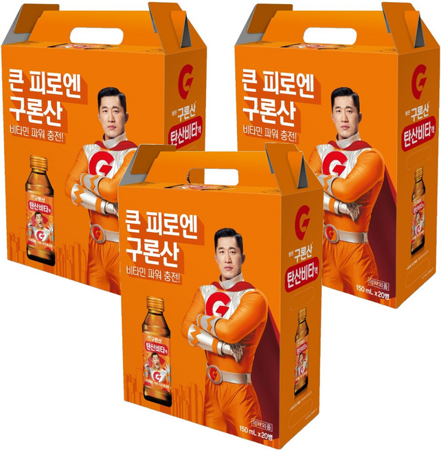 해태htb 영진 구론산 탄산비타액, 150ml, 60개