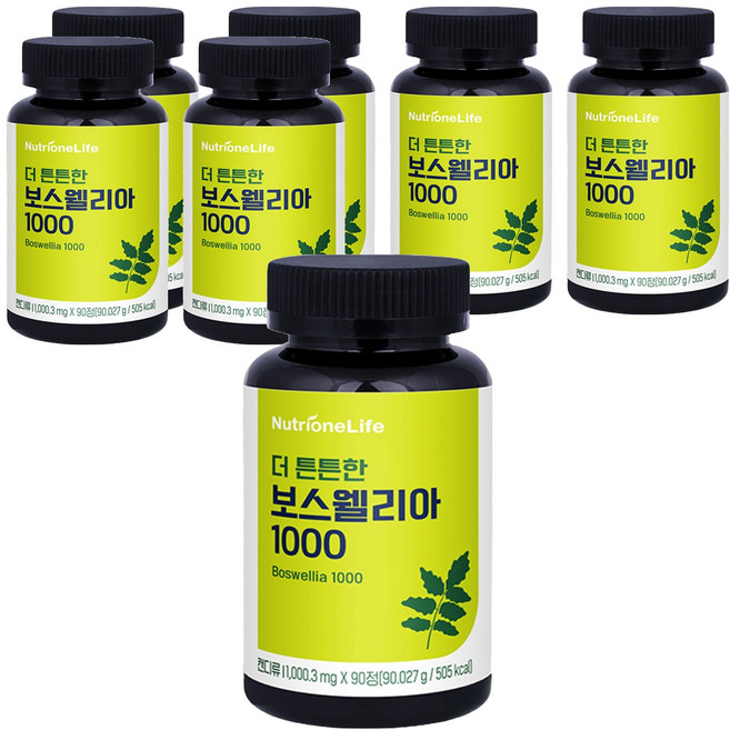 뉴트리원 더 튼튼한 보스웰리아 1000, 90정, 7개