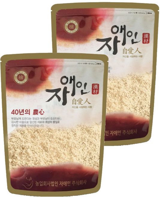 자애인 볶은 돼지감자가루, 2개, 300g