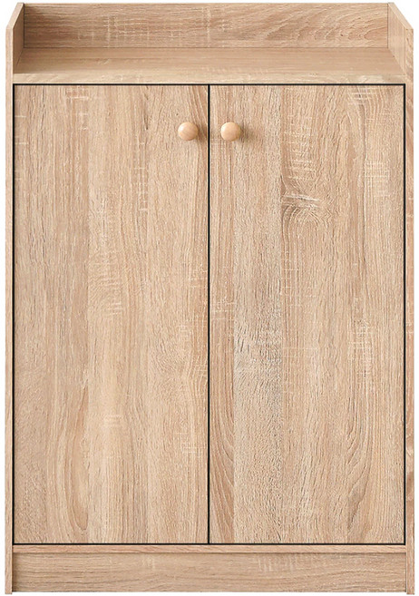 HOPMA 合馬家具 設計款二門鞋櫃, 漂流木 淺橡木, 5層