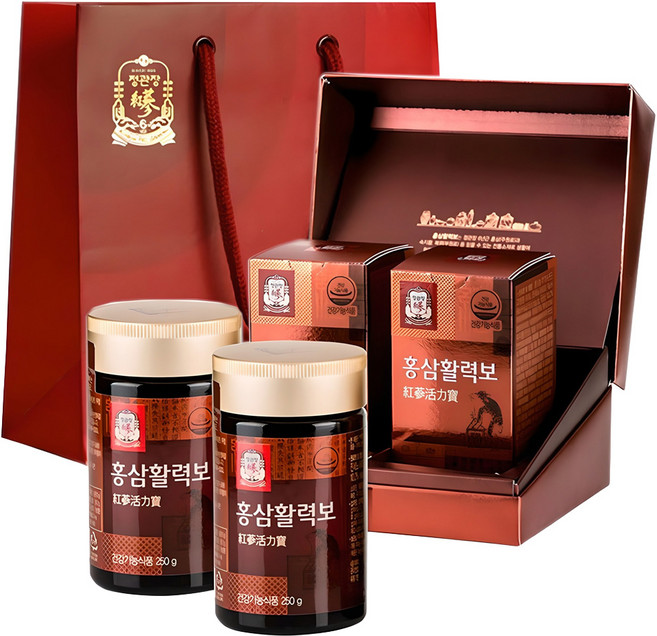 정관장 홍삼활력보, 250g, 4개