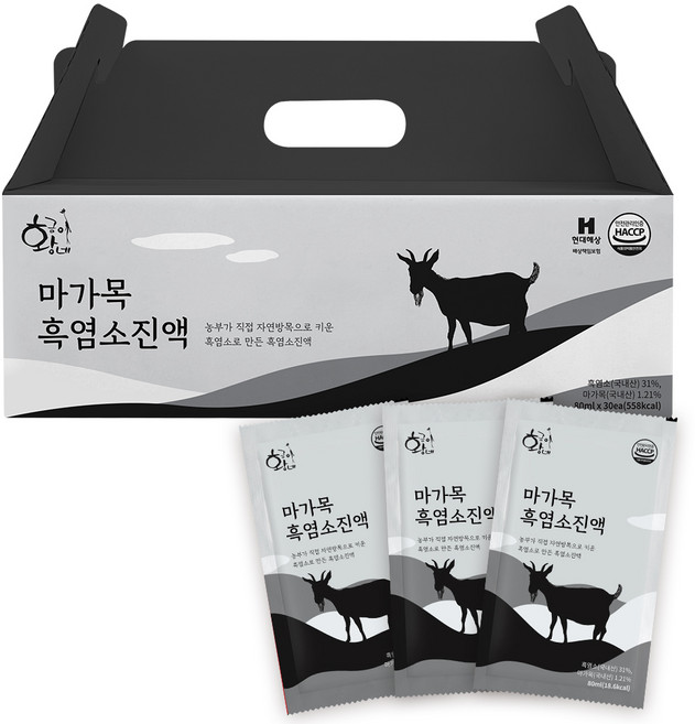 황금이네 마가목 흑염소진액, 80ml, 30개