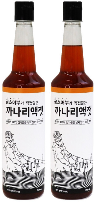 玉筋魚魚露, 750ml, 2瓶