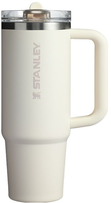 스탠리 퀜처 프로투어 플립스트로 텀블러, 크림, 887ml, 1개