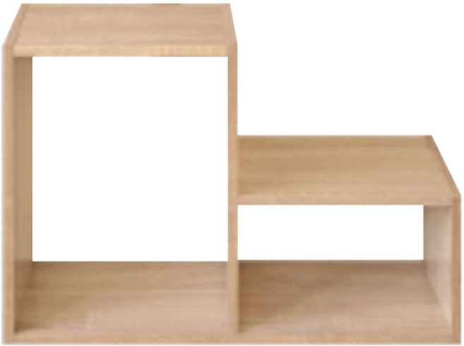 HOPMA 合馬家具 水漾L型百變收納櫃 G-S543PMS 歐盟E1等級塑合板, 漂流木