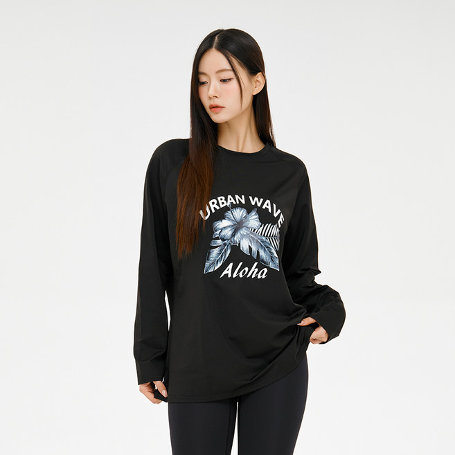 벤디스 여성용 모히또 오버핏 래쉬가드 상의 C280