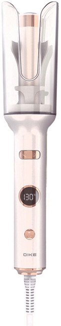 DIKE 零技巧溫控自動捲髮棒, 珍珠白, HBF220