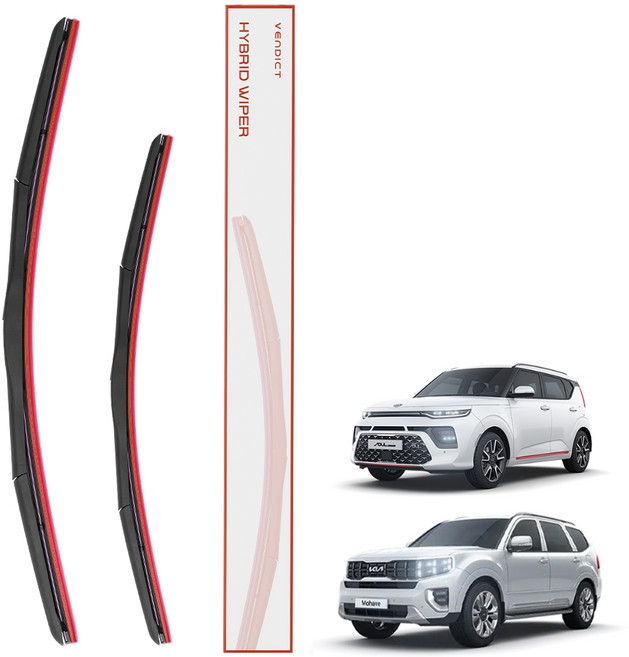 벤딕트 실리콘 자동차 프리미엄 와이퍼 2p 세트, 컨텐츠 참조