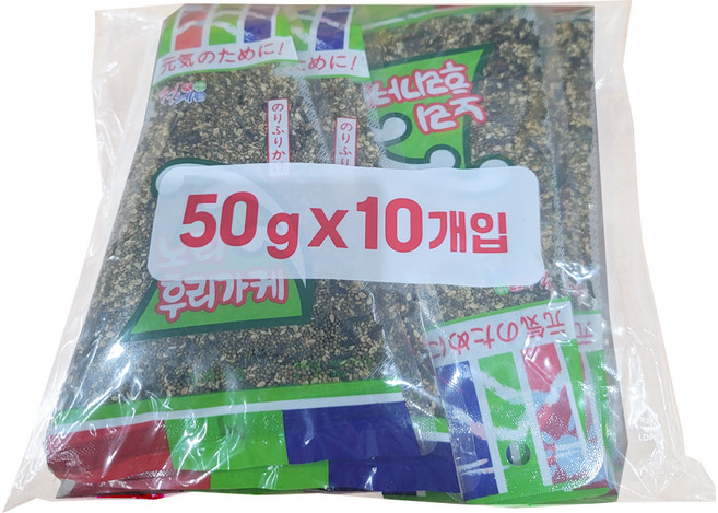 천혜식품 노리 후리가케, 50g, 10개