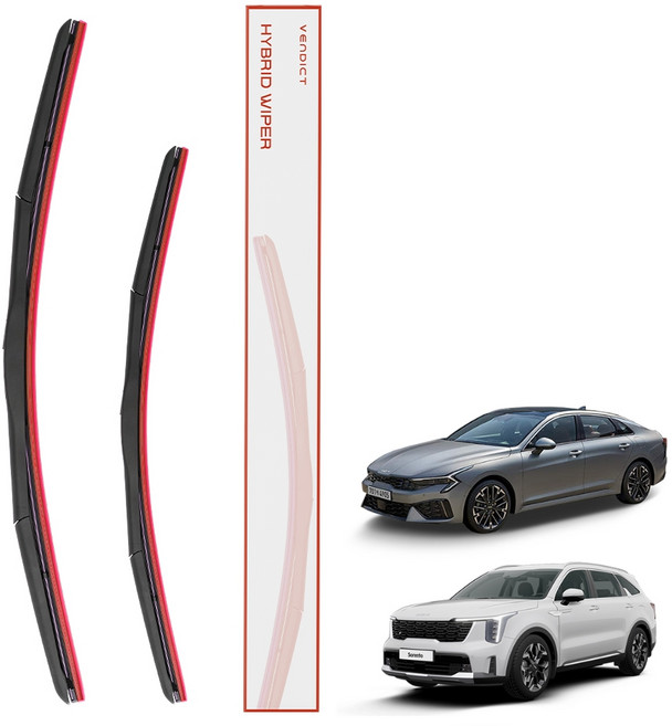 벤딕트 실리콘 자동차 프리미엄 와이퍼 2p 세트, 컨텐츠 참조