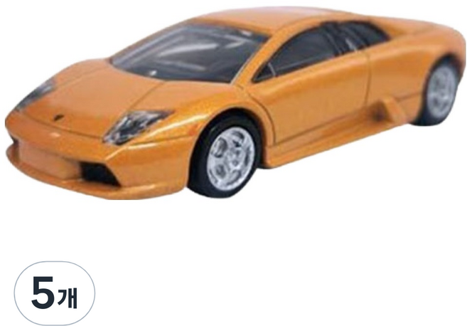 토미카 티아츠코리아 프리미엄 05 람보르기니 무르시엘라고 피규어, 5개, 오렌지